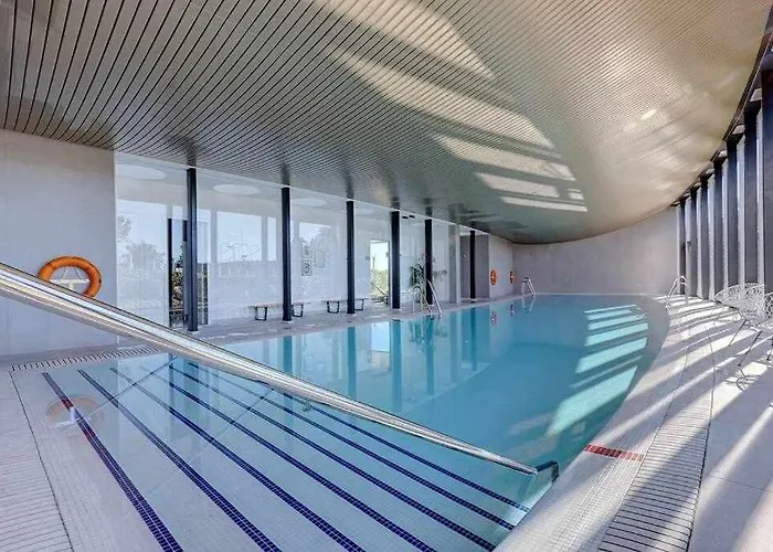 Lägenhet Edge Luxury Beachfront 3br, 3 Pools, Spa, Gym *