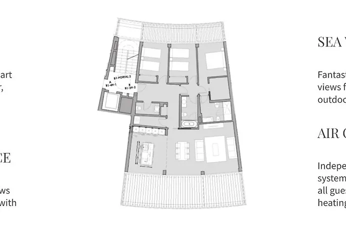 Edge Luxury Beachfront 3br, 3 Pools, Spa, Gym * Estepona